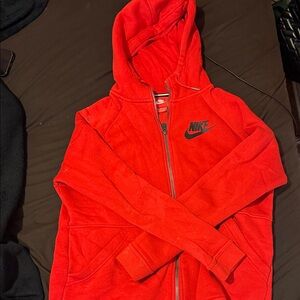 Nike Scarlet Full-Zip Hoodie